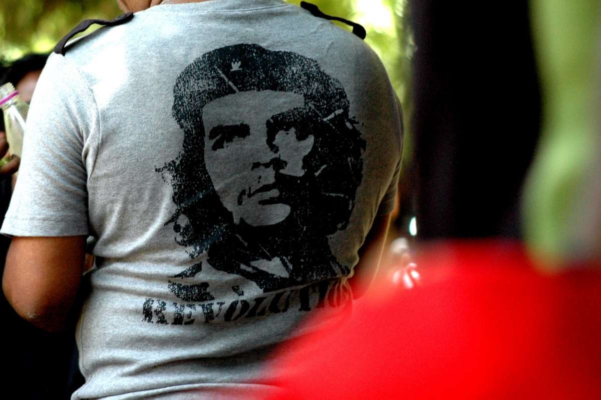 Che Guevara and his companions, 20th century, Bolivia. News Photo